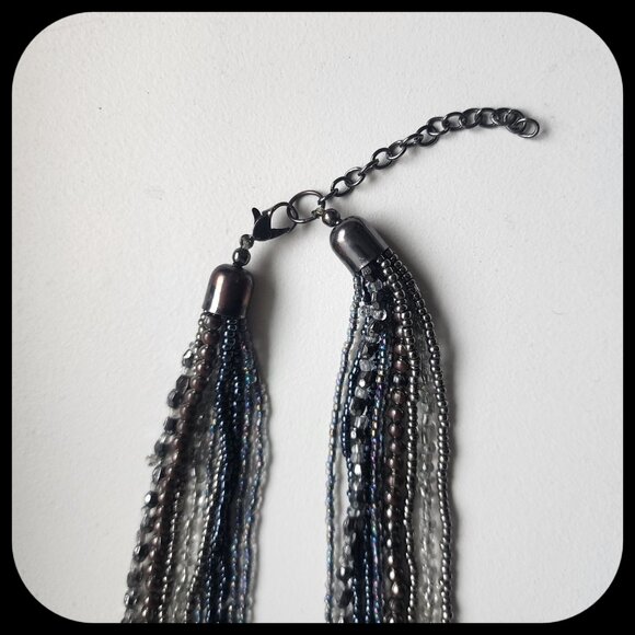 16” Multi Bead Chain Necklace - Picture 3 of 3